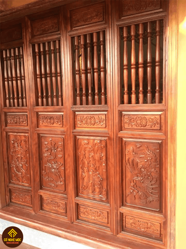 Cửa bức bàn là gì? Mọi thứ bạn cần biết Cửa bức bàn thượng song hạ bản