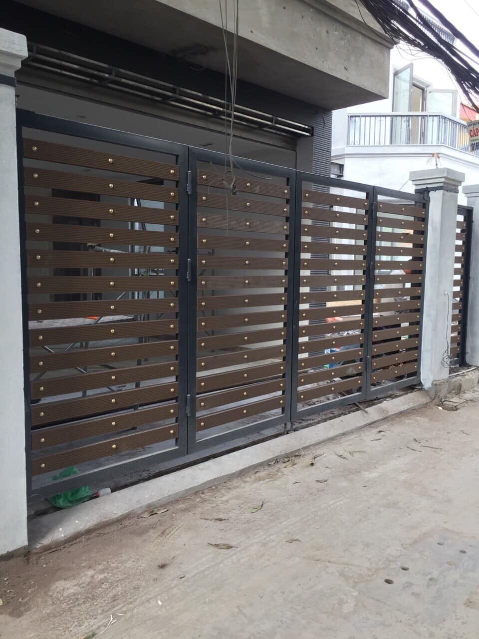 Cổng gỗ nhựa ngoài trời là gì? Mọi thứ bạn cần biết Mau Cong Go Nhua Ngoai Troi Don Gian Ma Dep