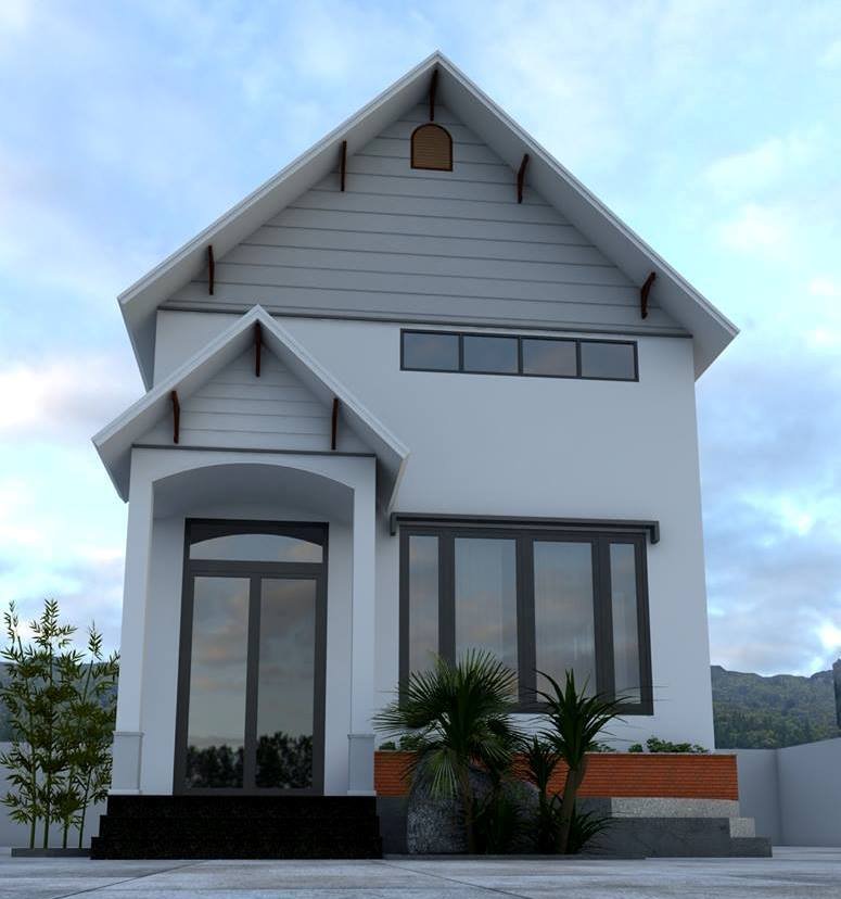 +10 Mẫu nhà cấp 4 mái thái đẹp "bất ngờ" xây nhiều tại Việt Nam Mau Nha Ong Cap 4 Mai Thai 02