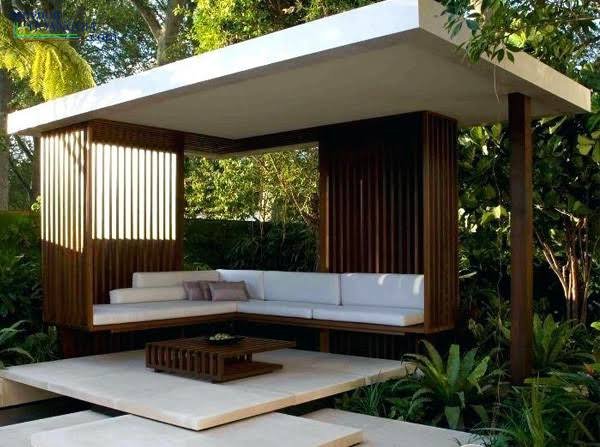 Cổ nghệ mộc: chuyên thiết kế & thi công nhà chòi gỗ sân vườn Nha Choi Go Chau Au