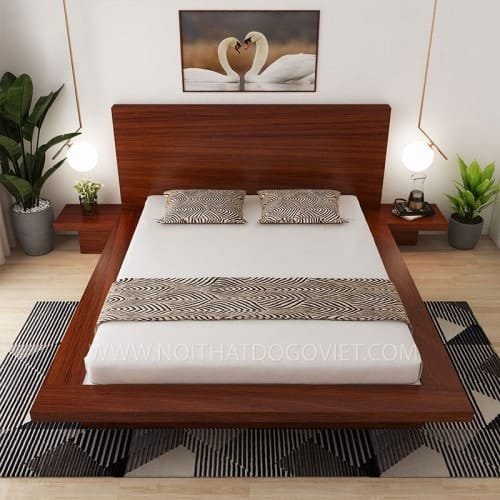 Giường gỗ xoan đào có tốt không? Nên chọn mua loại nào? Mẫu giường gỗ xoan đào kiểu Nhật