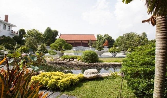 Mau Nha Go San Vuon Truyen Thong Viet Nam 01