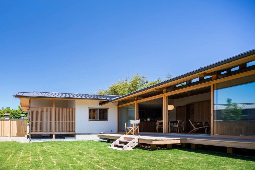 Nha Go 1 Tang Hien Dai Tinh Te O Nhat Ban