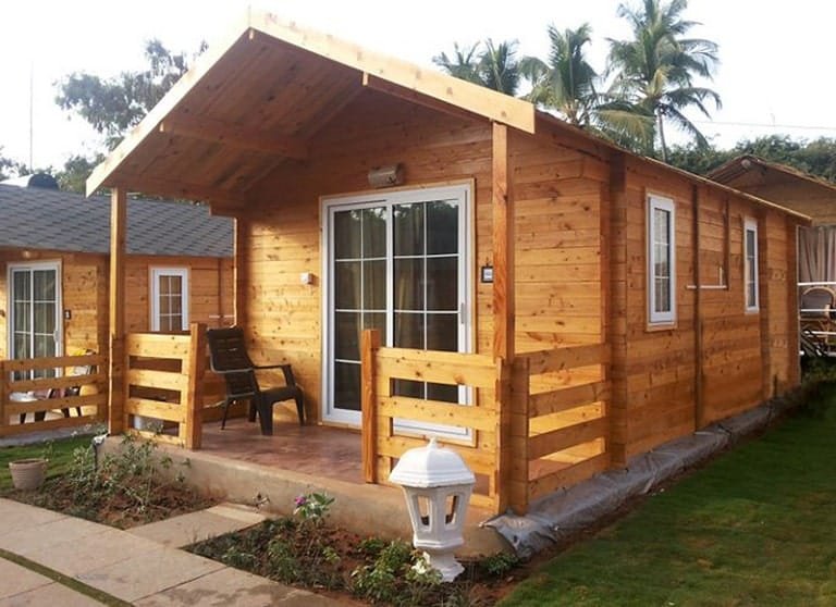 +11 Mẫu nhà gỗ mini nhỏ đẹp, thích hợp cho homestay, nghỉ dưỡng Mau Nha Go Mini Ket Hop Kinh Dep