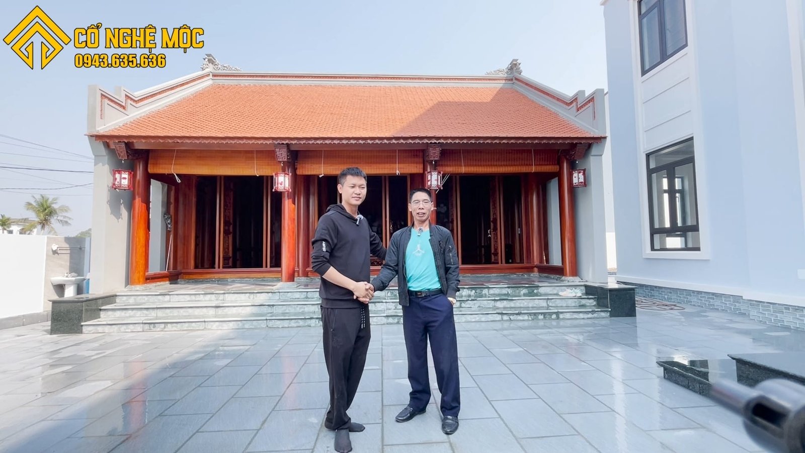 Chuyên thiết kế & thi công làm nhà gỗ lim 3 gian, 5 gian kẻ truyền Bắc Bộ đẹp + chất lượng Hoan Thanh Nha Go Lim 3 Gian Tu Ky Hai Duong